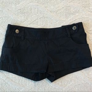 Guess black mini shorts SZ 28